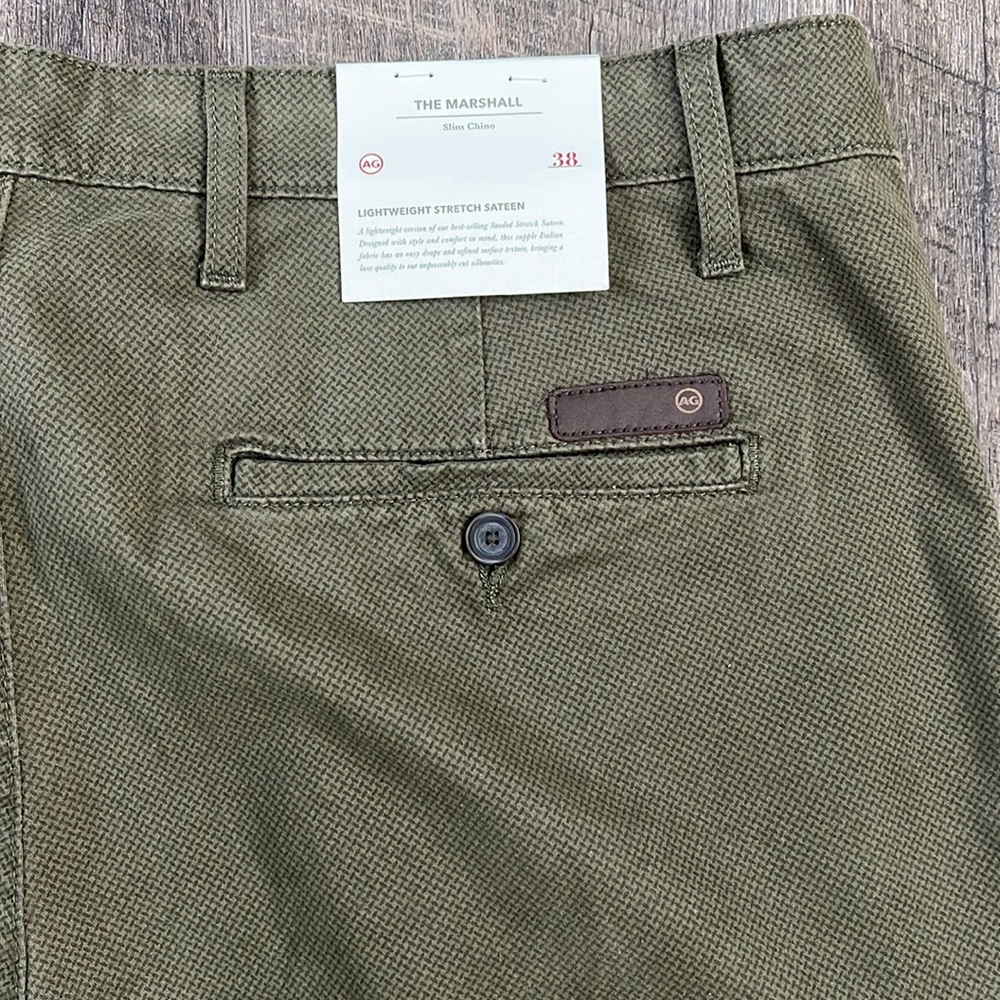 AG The Marshall slim chino in olive